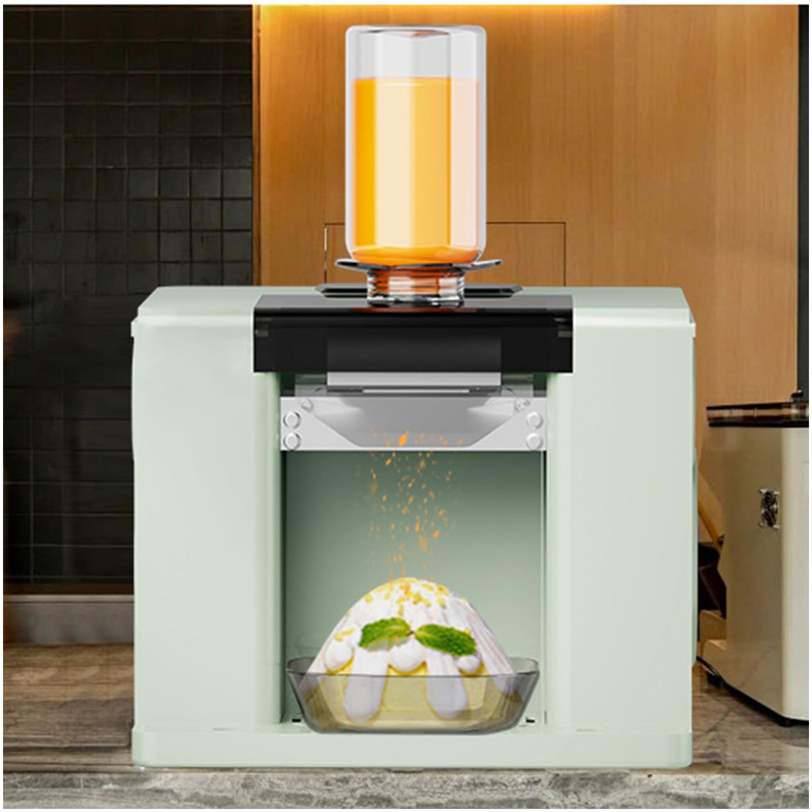 Machine à cônes de neige et desserts glacés maison pour vos fêtes d'été
