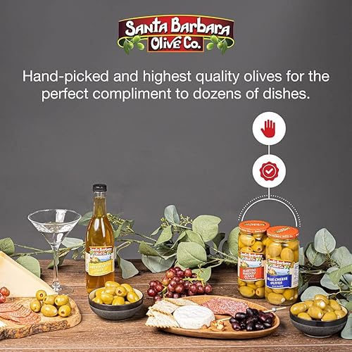 Miniatura 8 de Santa Barbara Olive Stuffed Olives Anchovy 5 Ounce Pack of 6