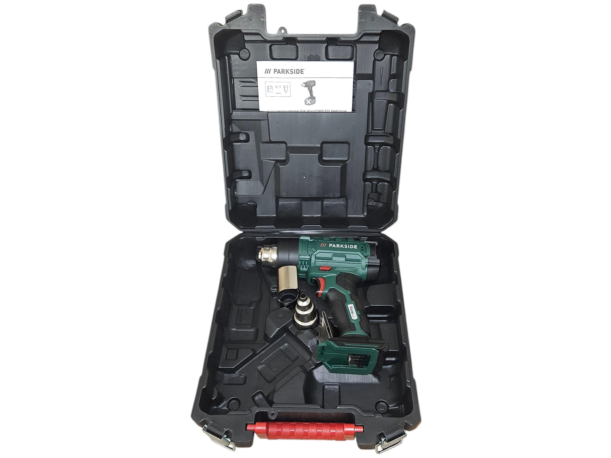 Parkside - Soplador de aire caliente con batería »PHLGA 20-Li A1«, sin batería y cargador