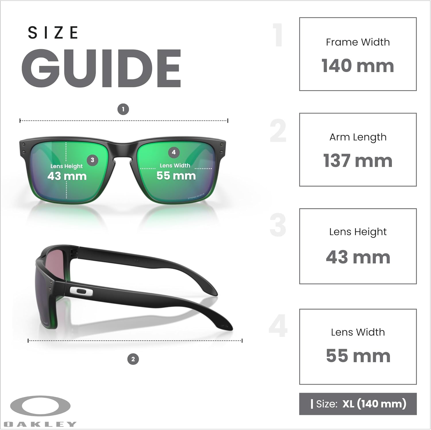 OAKLEY Holbrook OO9102 Square Sunglasses for Men+ Bundle Accessory Leash Kit, Microfiber Pouch