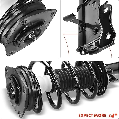 Miniatura 6 de A-Premium Kit de suspensión delantera brazo de control inferior barra oscilante extremo de barra de amarre cubo de rodamiento de rueda montaje de