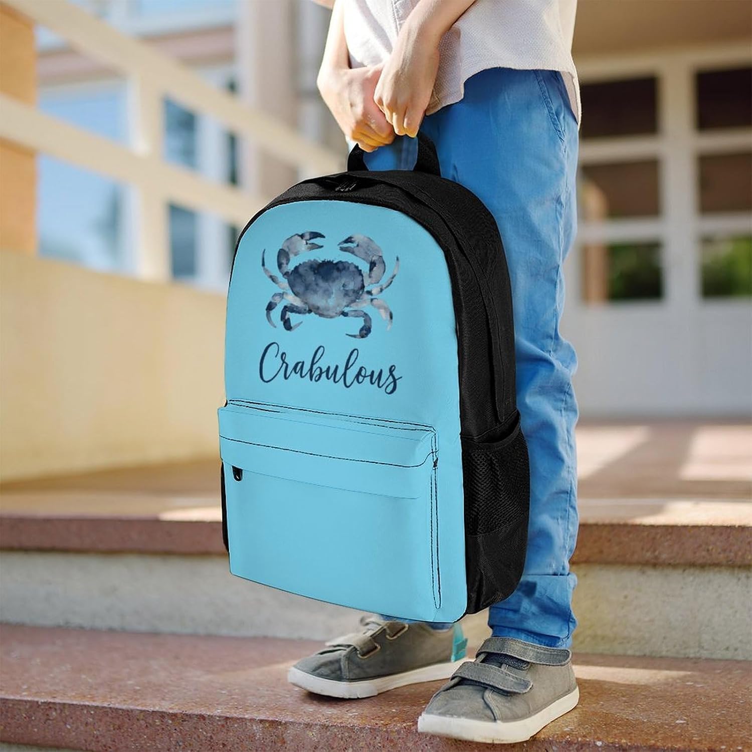 Crab Crabulous Backpack Lightweight Backpacks Work Bag