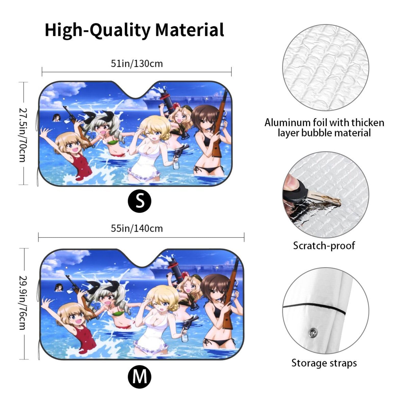 Amazon.co.jp: ガールズ&パンツァー サンシェード 車用サンシェード 車 Amazon.co.jp: ガールズ&パンツァー サンシェード 車用サンシェード 車