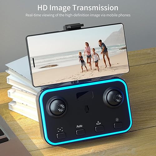 Miniatura 3 de GoolRC Mini dron con control remoto con cámara dual 4K plegable sin cabeza Drone con fotografía de gestos 3D Flip con bolsa de almacenamiento