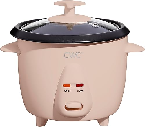 COOK WITH COLOR Arrocera de 6 tazas de 300 W - Cocina sin esfuerzo y perfectamente, cocina 3 tazas de arroz crudo para 6 tazas de arroz cocido, rubor