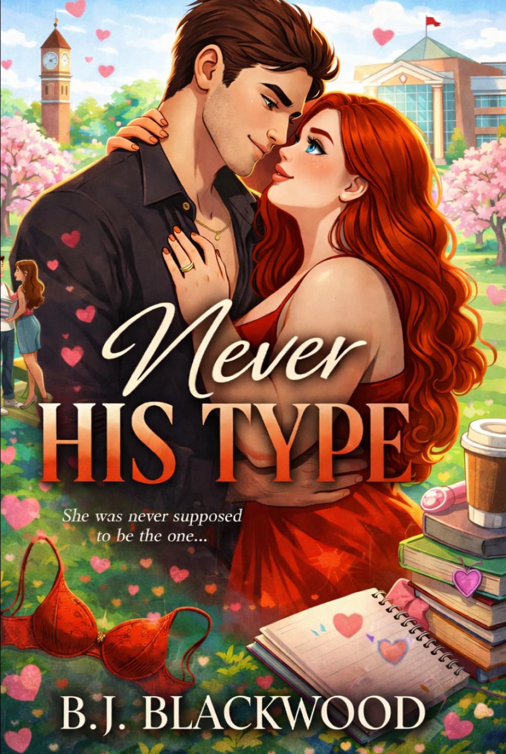 Never His Type: A Dark College Romance