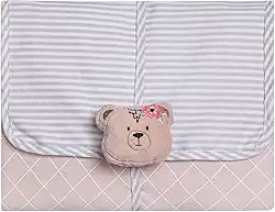 Papi Textil Trocador Porta Fraldas Portátil Papi Friends 66Cm X 40Cm Contem 01 Un