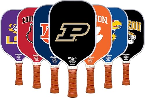 Miniatura 13 de Raqueta de pickleball colegial oficialmente licenciada - Raqueta aprobada por la Asociación de Pickleball de EE. UU. - Núcleo de nido de abeja