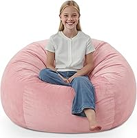 Vista 11 de Silla de Puf de 3 pies, Sillas de Puf Cómodas con Relleno de Espuma Viscoelástica, Sofá de Puf Esponjoso con Funda de Terciopelo Holandés, Sillas