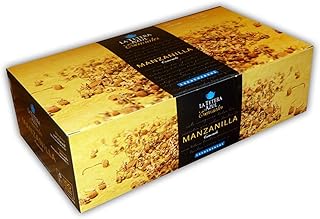 LA TETERA AZUL 100 Bolsitas De Manzanilla. Infusión Digestiva Y Alivio De Gases. 100 Bolsitas De 1 Gramo