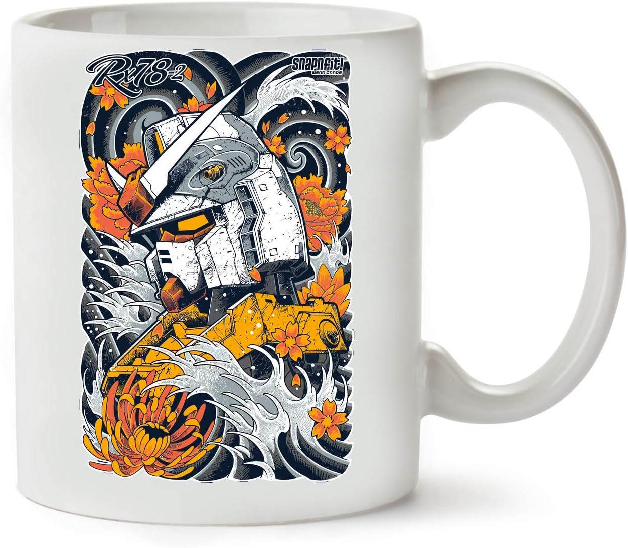 BakoIsland Gundam Artwork Art Design Classic Tea Coffee Mug