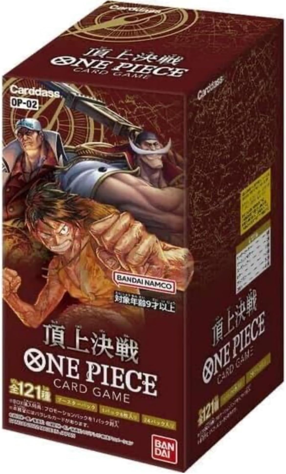 Amazon.co.jp: 1ボックス分 24パック ワンピースカードゲーム 頂上 