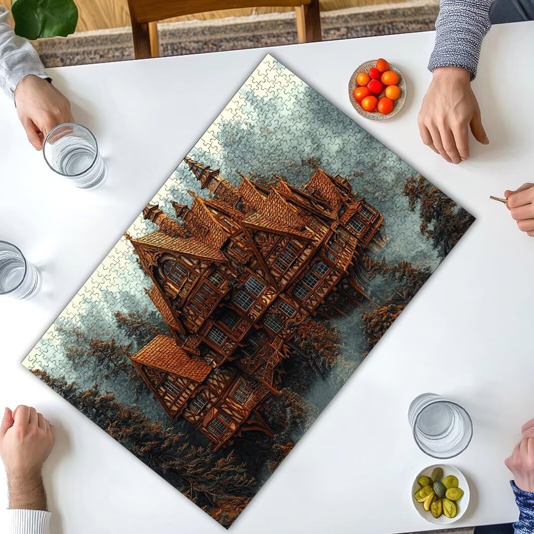 Puzzle Castillo, Puzzle 5000 Piezas, Rompecabezas para Regalo Mujer -8526