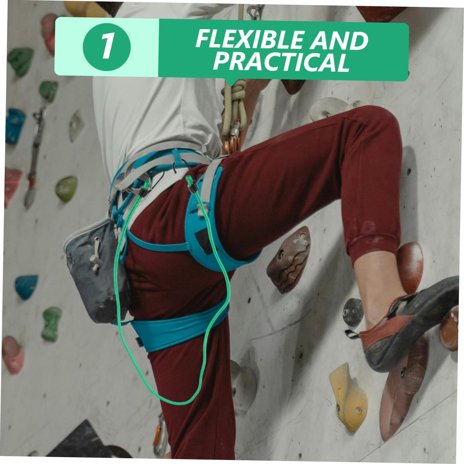 Mipcase 10pezzi Corda Elastica con Gancio Corde Elastiche per Bagagli e Campeggio Alta Elasticità per Ciclismo Arrampicata e Escursionismo Facile da Trasportare e Usare