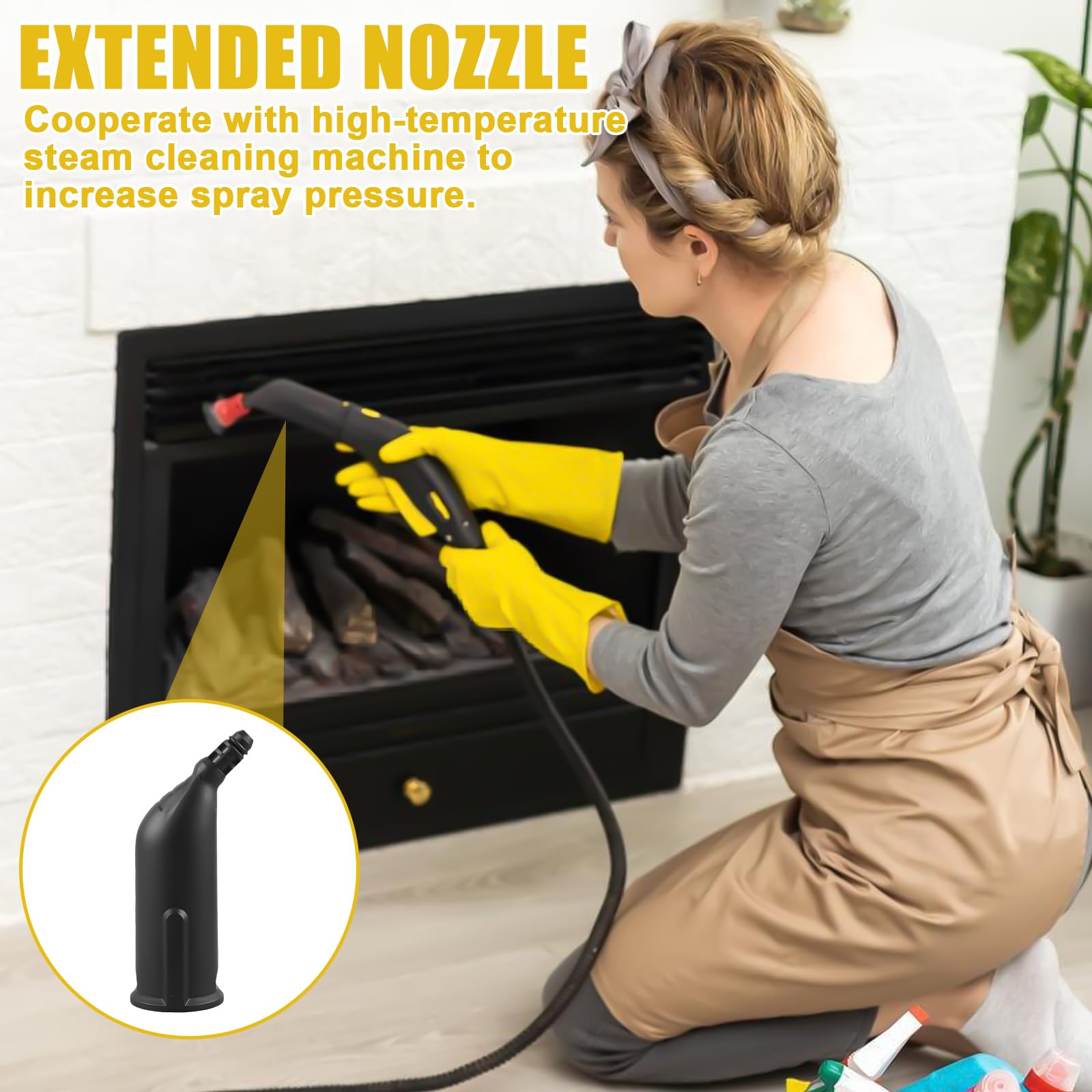 10-teiliges Kärcher Dampfreiniger Zubehör Set - Ersatzteile Für SC1 SC2 SC3 SC4 SC5