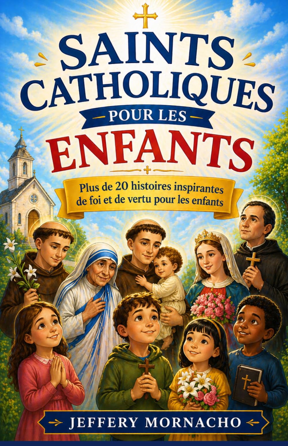 Saints catholiques pour les enfants: Plus de 20 histoires inspirantes de foi et de vertu pour les enfants