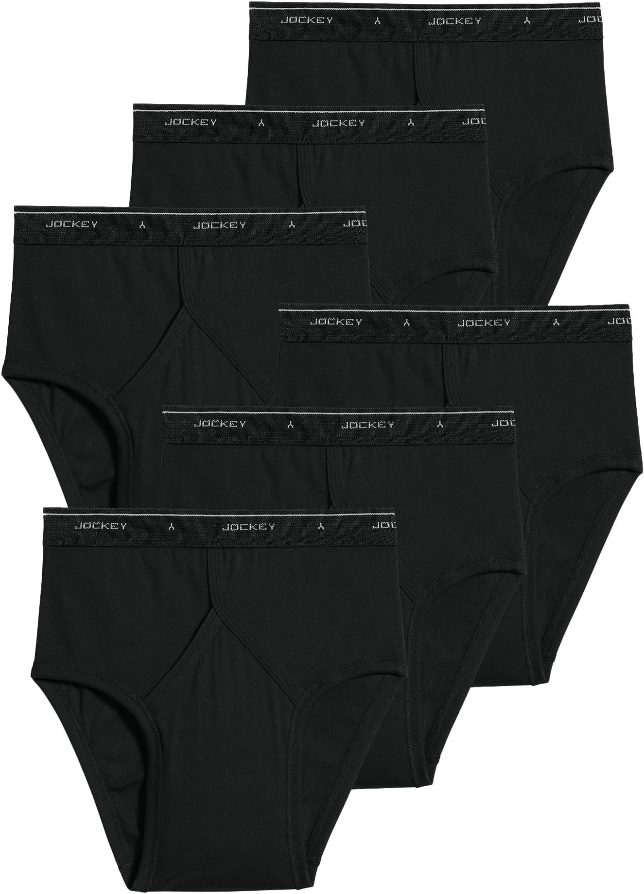 Jockey Men's Underwear Classic Low-Rise Brief - 6 Pack