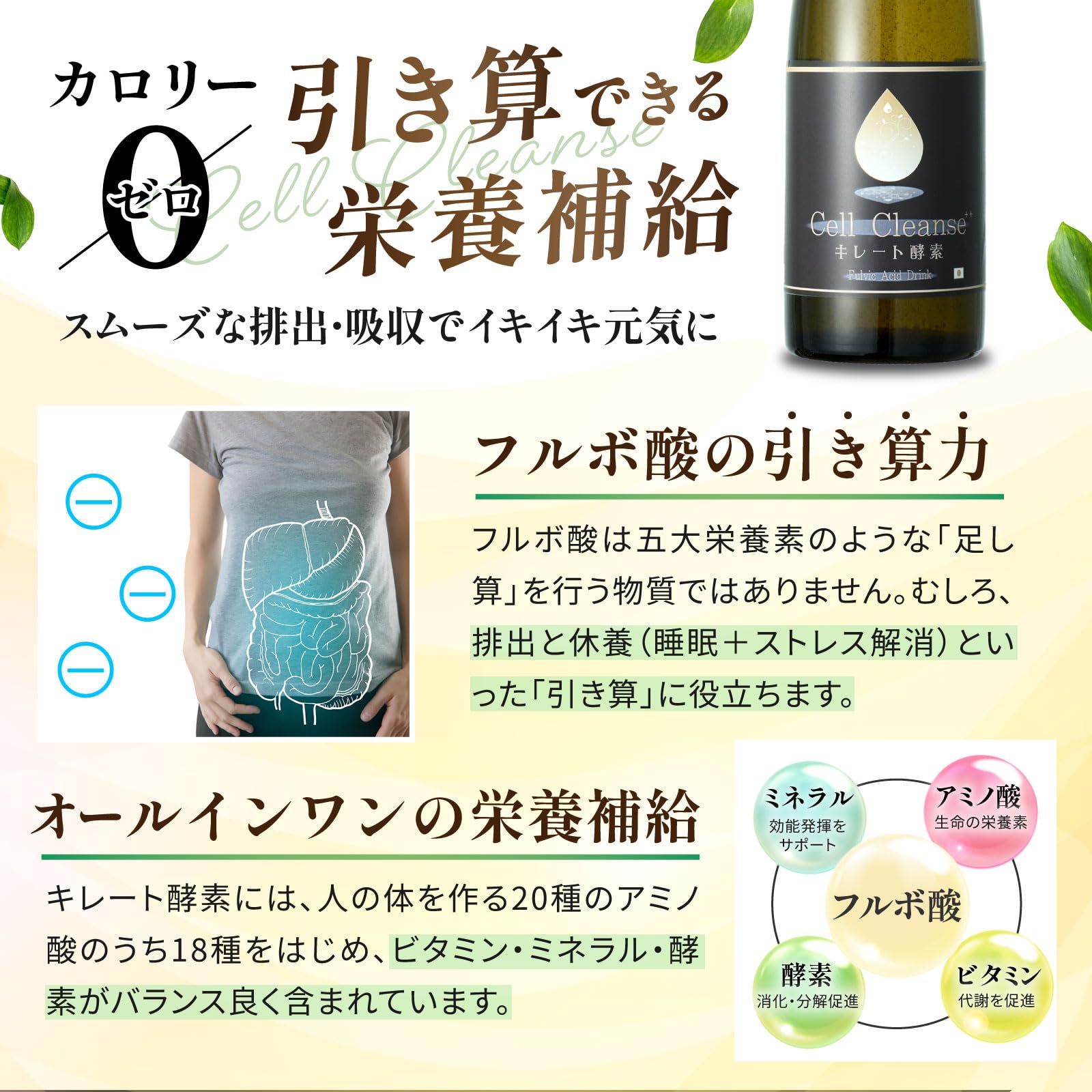 Amazon | 【雑誌掲載】セルクレンズ フルボ酸 フルボ酸ミネラル