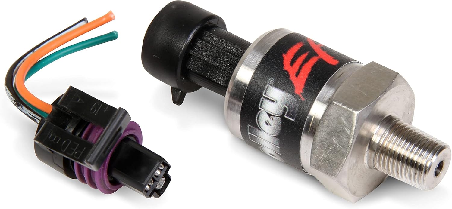 Holley EFI 554-103 200 PSI Stainless Pressure Sensor
