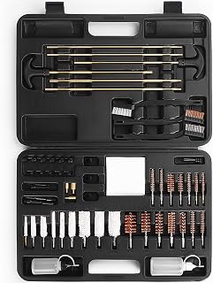 Gun Cleaning Kit Universal for Guns,Handgun Cleaning Kit with Hard Shell,Gun Cleaning Supplies with Brass Rods, Brushes, Oil Bottle Gun Accessories for Men