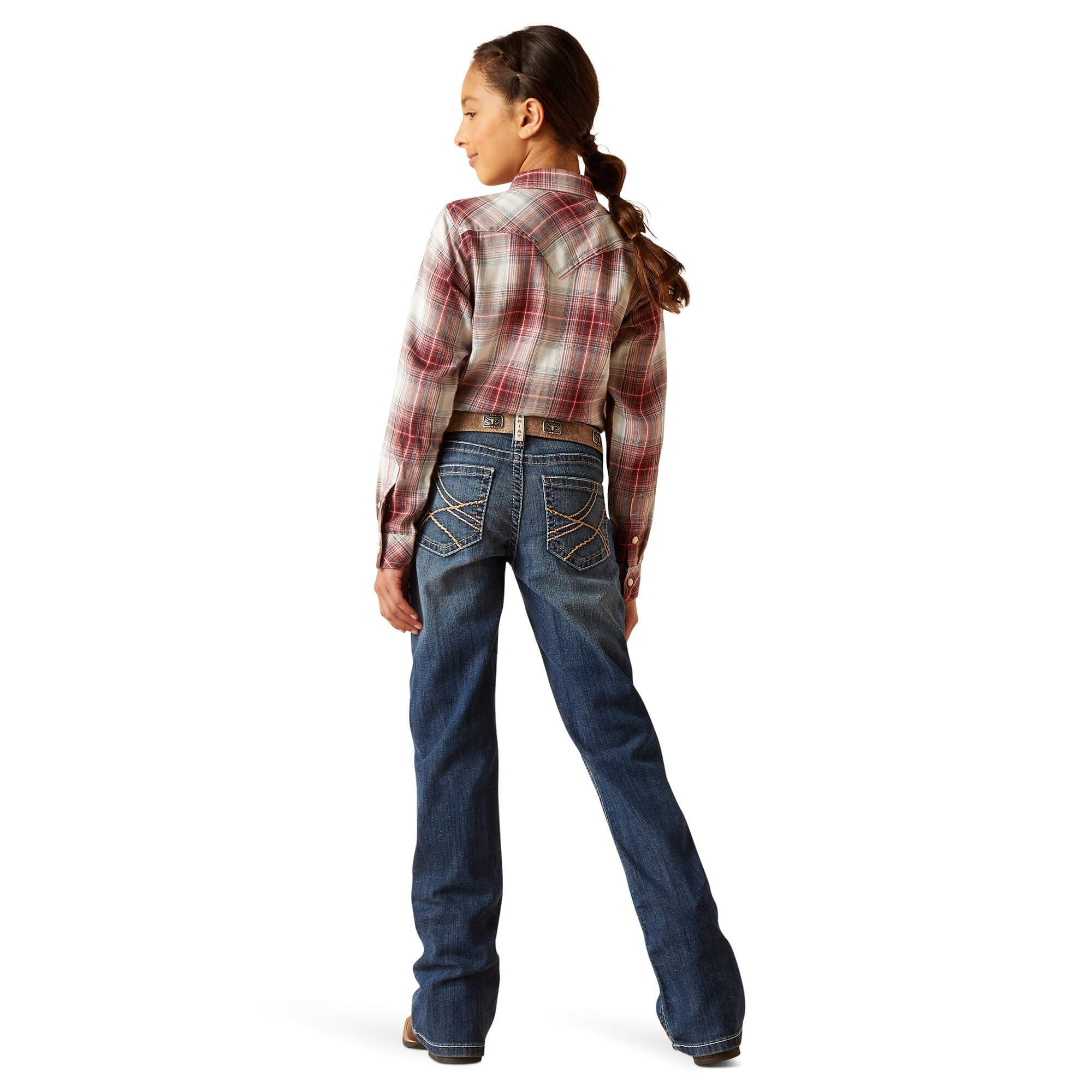 Ariat R.e.a.l. Everlee - Jeans de Corte de Bota para niña