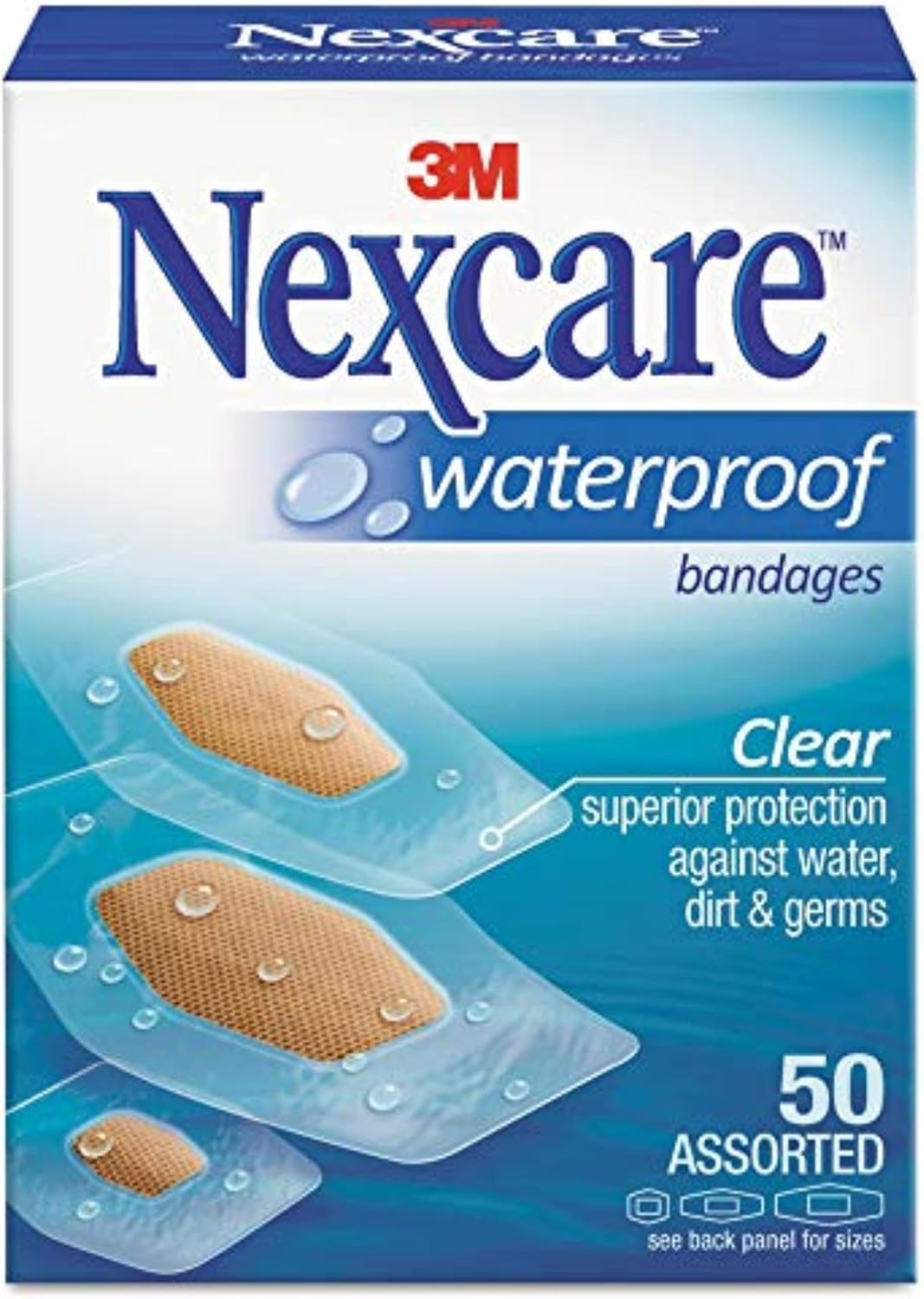3M Vendaje adhesivo Nexcare - 50 / caja - Claro