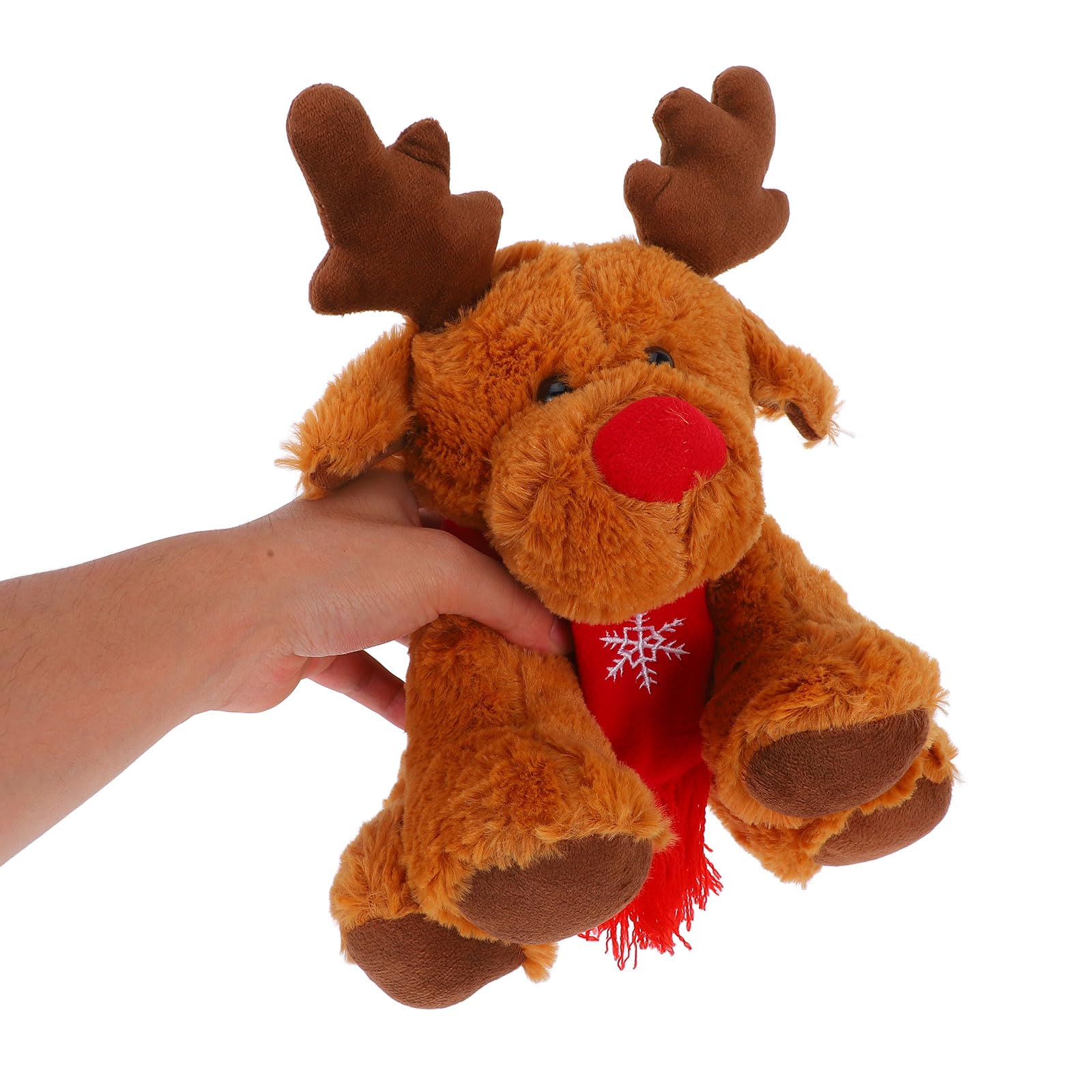 Amazon.co.jp: MUCKLILY クリスマス ぬいぐるみ 鹿 ヘラジカ トナカイ