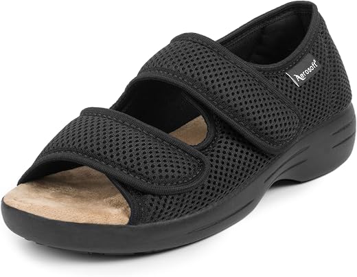 Aerosoft Stretch 06 Health Shoe – Comfort Fit, Easy Entry, Unisex, Gentle Relief