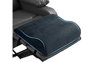 HOMBYS Extra Large Foot Rest Pillow for Recliner: Ultimate Comfort Extension