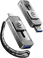 Vista 9 de MOVE SPEED Unidades de estado sólido de 128 GB con puertos dobles y diseño push-pull — Velocidad de lectura de 560 MB/s, unidad USB 3.2 tipo C +