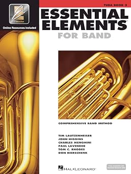 Essential Elements for Band Tuba Book 2 with EEi Online Resources | Concert Tuba Band Method and Sheet Music for Advancing Students | Comprehensive Band Method Newer 2025 Edition Available