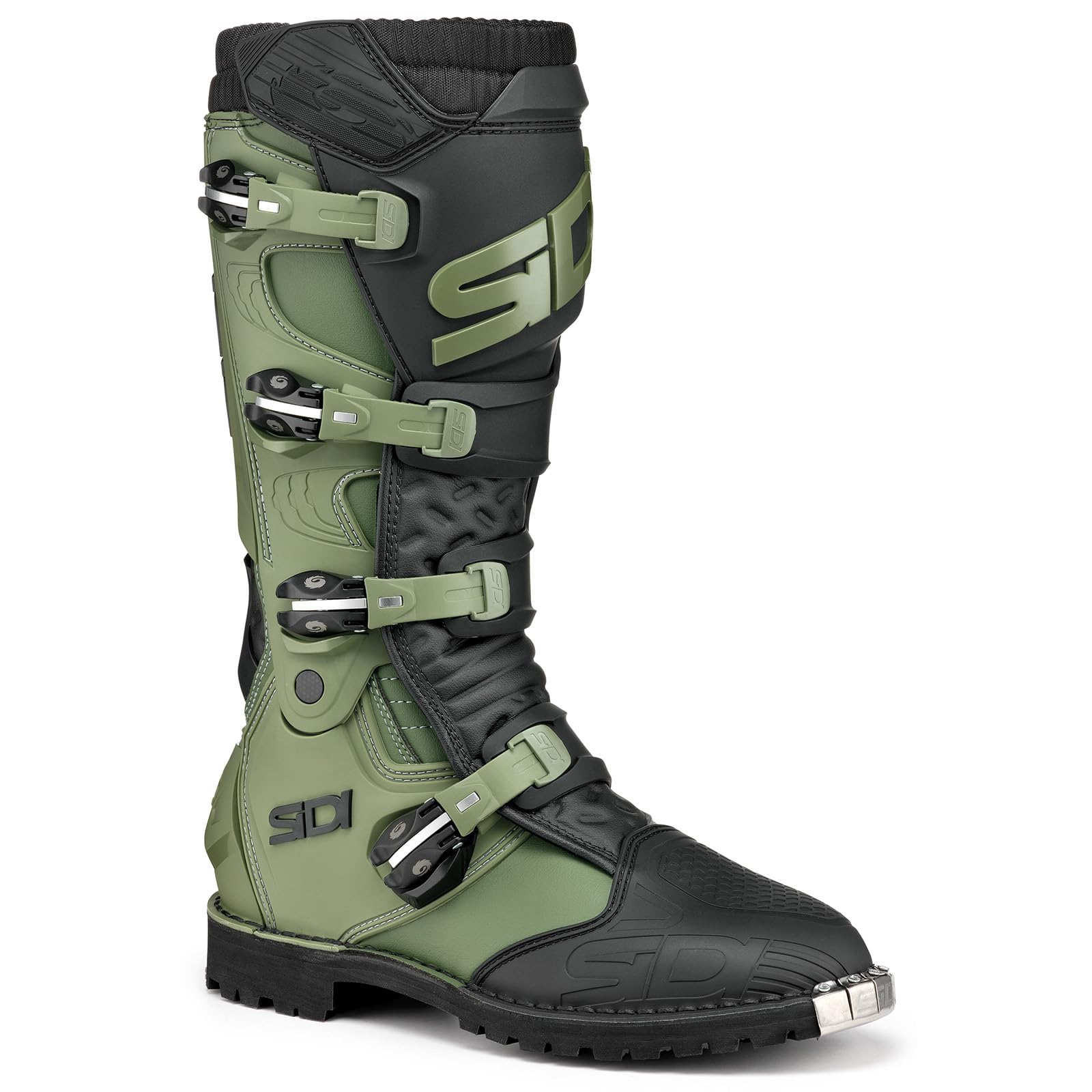 SIDI Men's Motorcycles Boots, Army Black, 47 EU