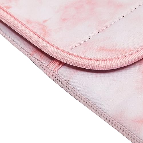 Miniatura 9 de Glamlily Bolsa de herramientas de neopreno para el cabello – Funda de rizador de viaje resistente al calor – Funda de hierro plano de mármol –