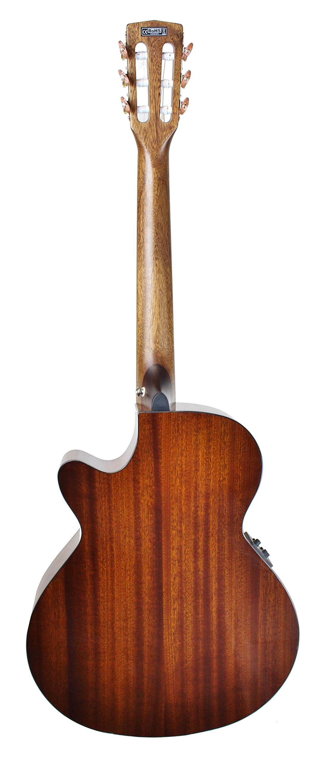 Cort CEC-5 Guitare Folk électro cordes Nylon Naturel brillant