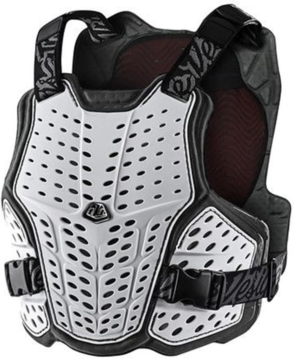 Rockfight Chest Protector Solid White WHITE / XL/2X