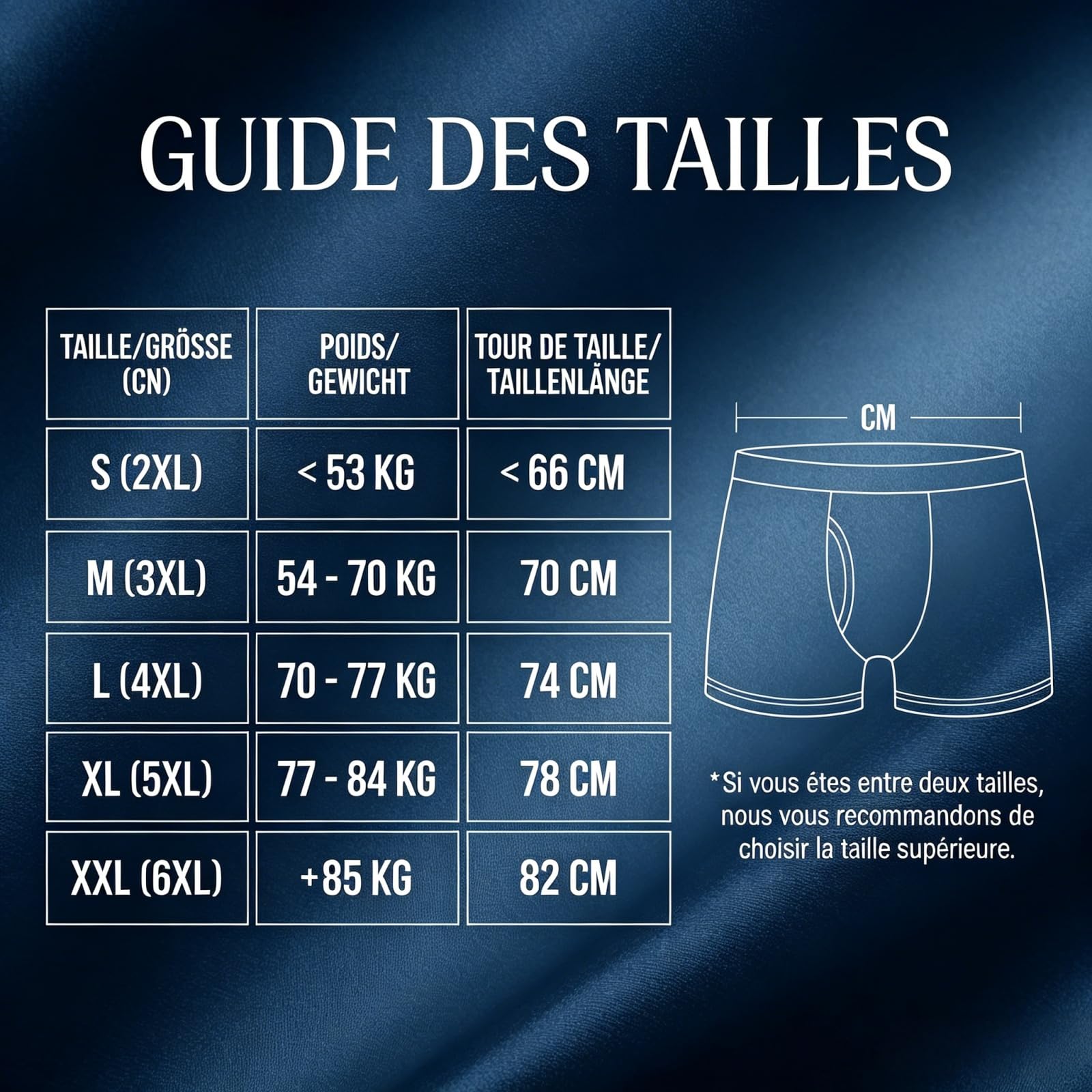 Boxer en Fibre DE Bambou -Boxer Box Hero en Fibre de Bambou, Confortable & Élastique, Calecon Homme, sous-vêtements pour Le Quotidien & Le Sport