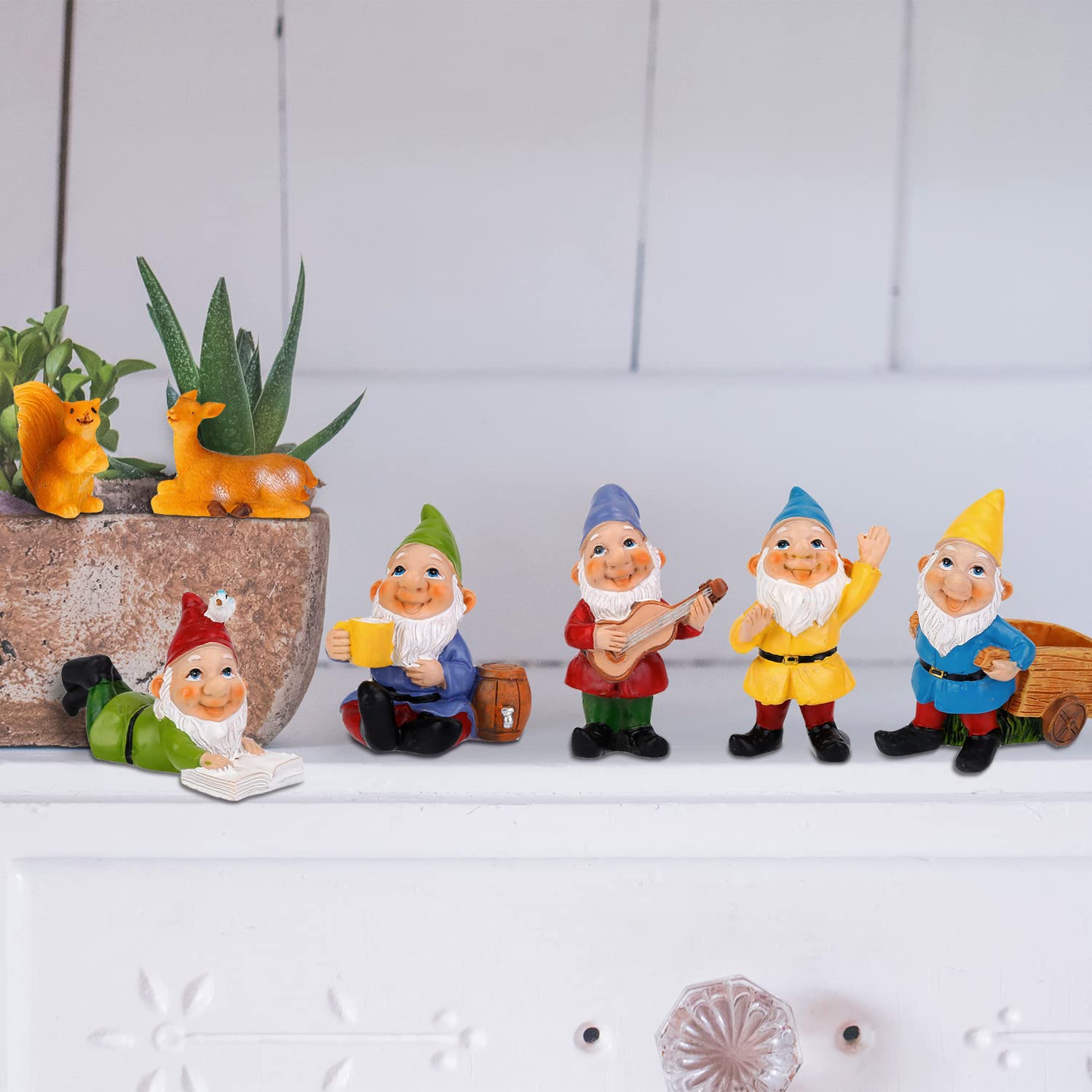 Wesiti 60 Stück Mini Halloween Zwerge - PVC Figuren Für Deko, Geschenke & Party, 3 Designs