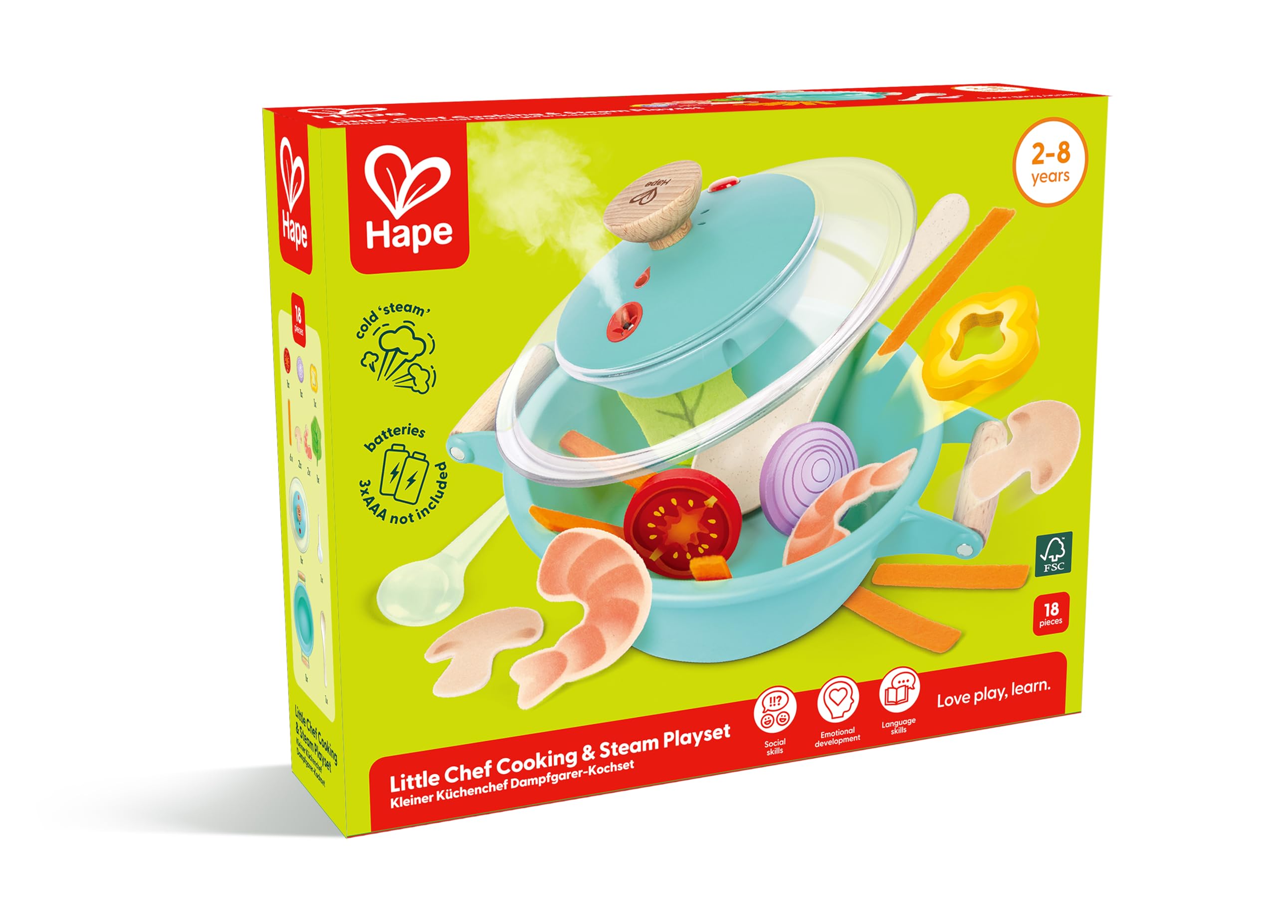 Hape E3187 akcesoria kuchenne dla dzieci, średni