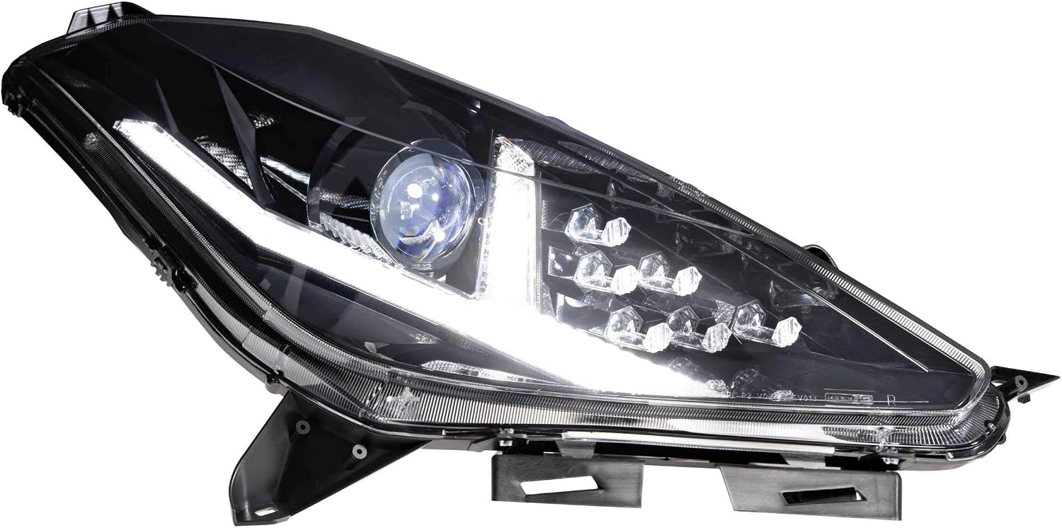 Morimoto XB LED Headlights, Plug and Play Headlight Housing Upgrade, Fits 2014-2019 Chevrolet Corvette C7, DOT Approved Assembly with Switchback Sequential Turn Signals & UV Coated Lenses (1x LF463)