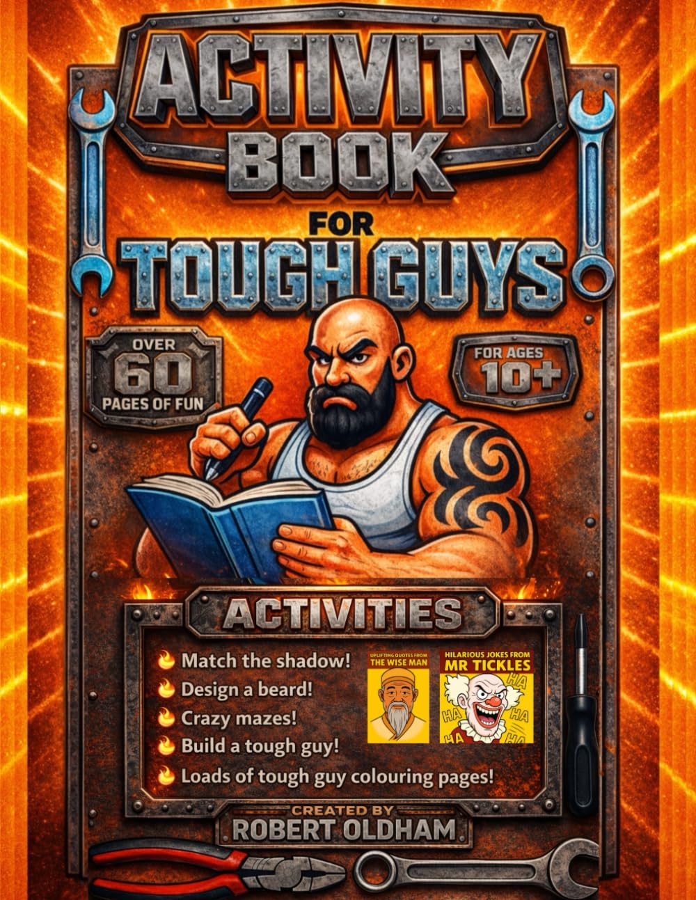 Activity book for TOUGH GUYS