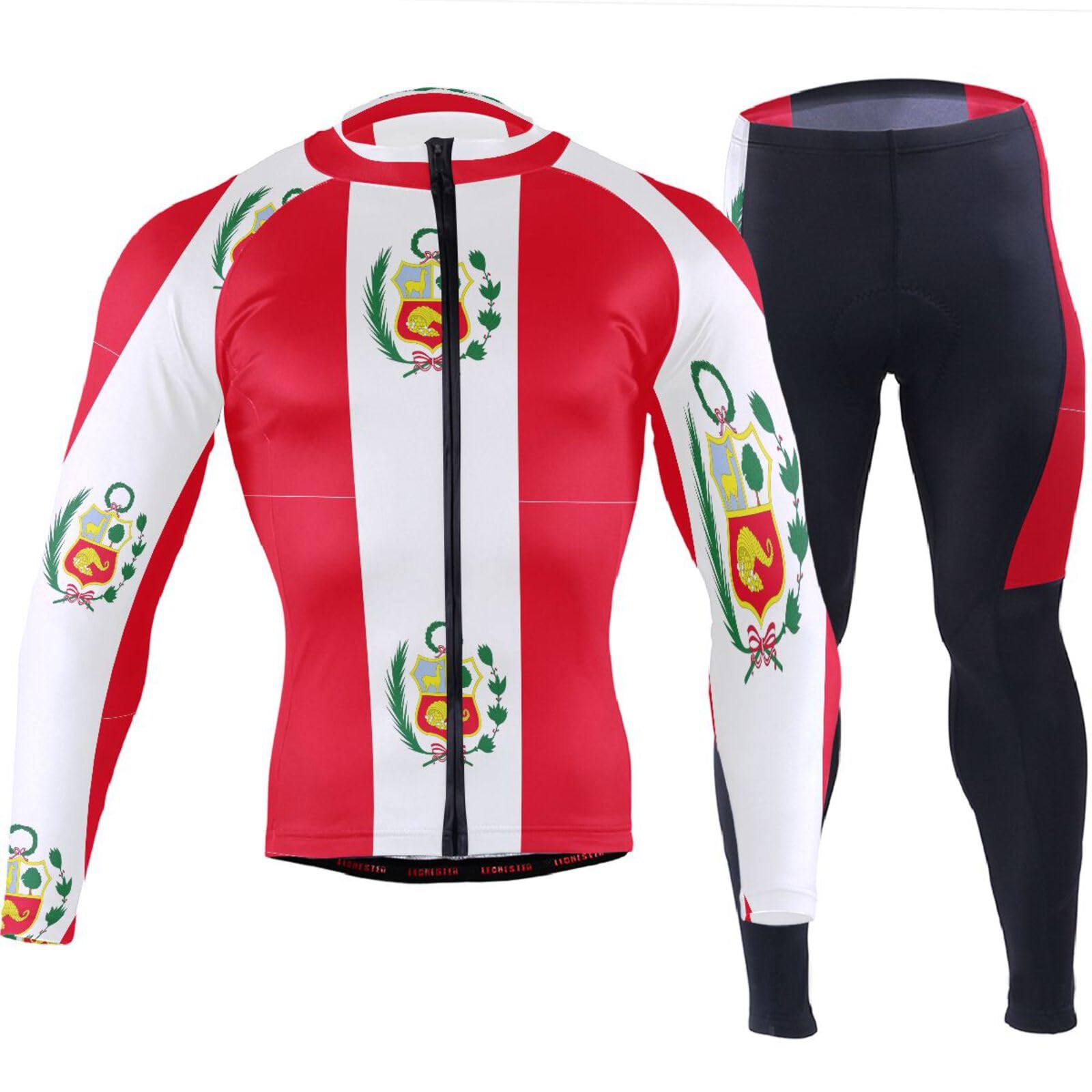 Spodnie rowerowe na zimną pogodę z kieszeniami wiatroszczelna koszulka na rower górski męskie wyściełane 3D