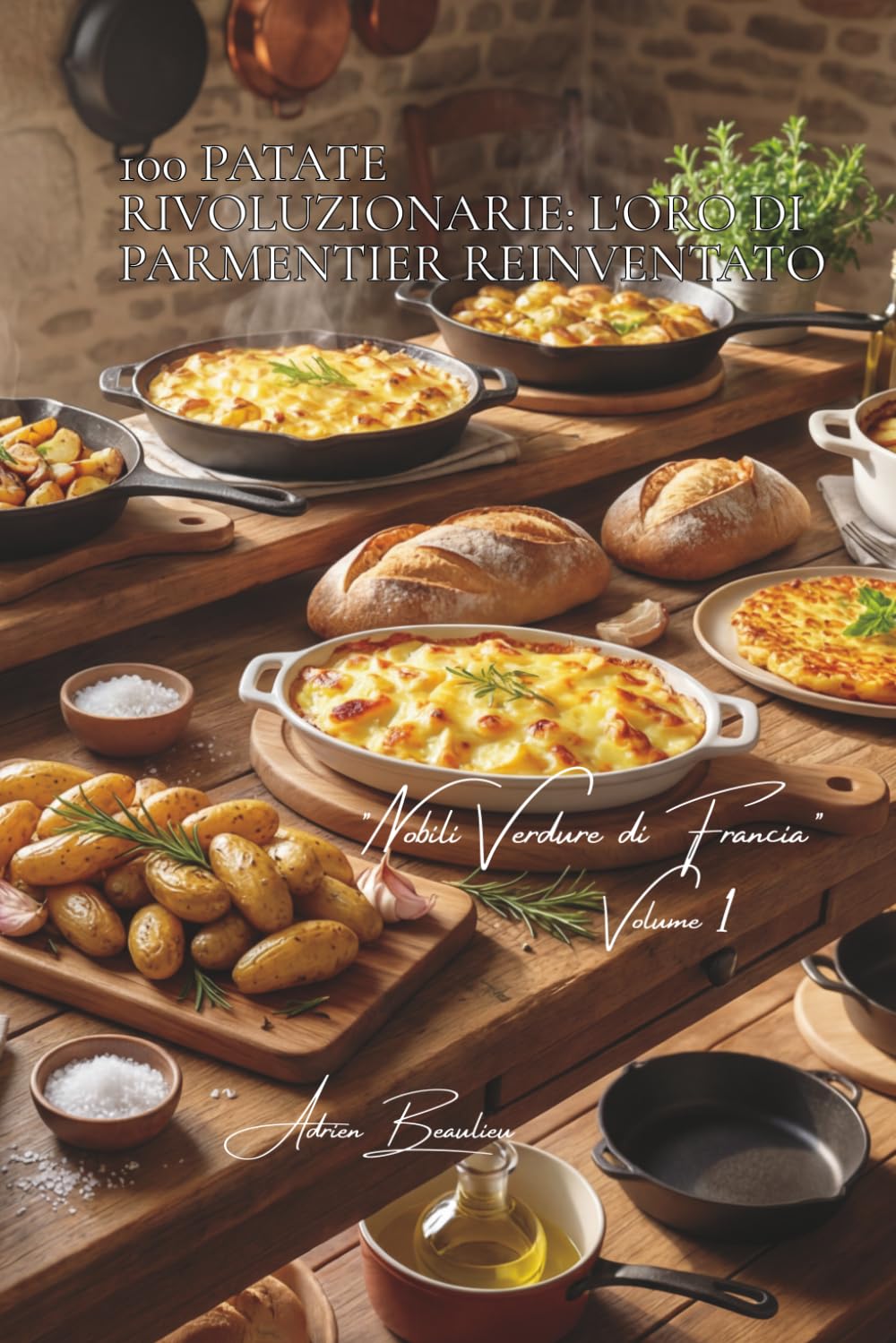 100 patate rivoluzionarie: l'oro di Parmentier reinventato: Ratte, Charlotte, Bintje... ogni varietà svela i suoi segreti culinari. (SERIE VERDURE & ... "Nobili Verdure di Francia" (10 volumi))