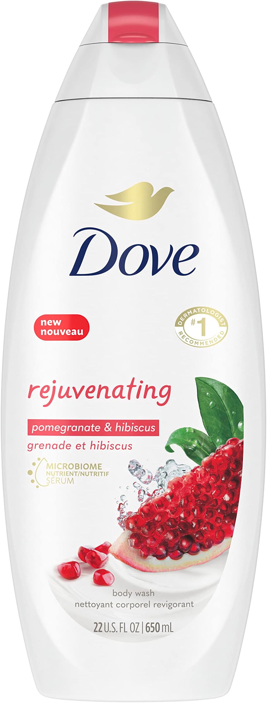 go fresh Body Wash, Pomegranate and Lemon Verbena 22 oz (Pack of 2)