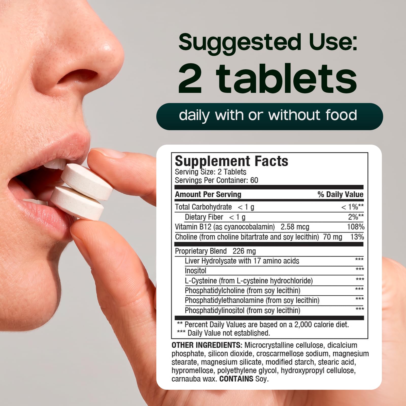 LIVERITE Liver Aid - Liver Support Supplement - 120 Tablets — Amazon image 4