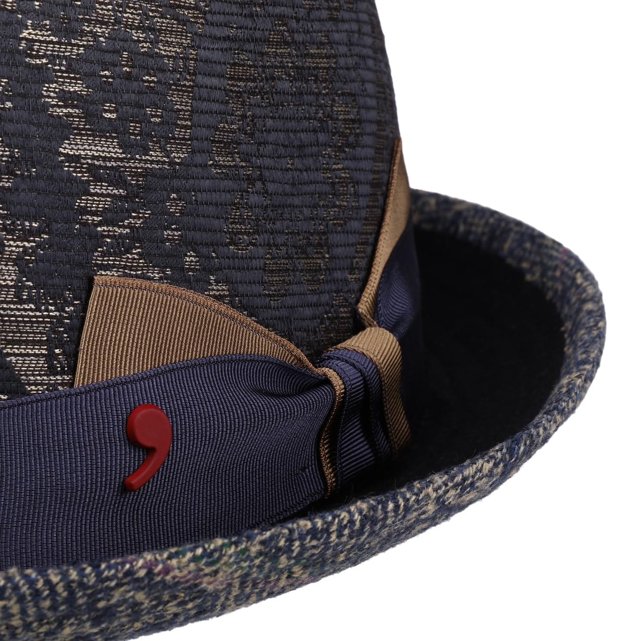 Cappello Paisley Pork Pied’Este Uomo - Made in Italy da Musicista con Fodera Autunno/Inverno