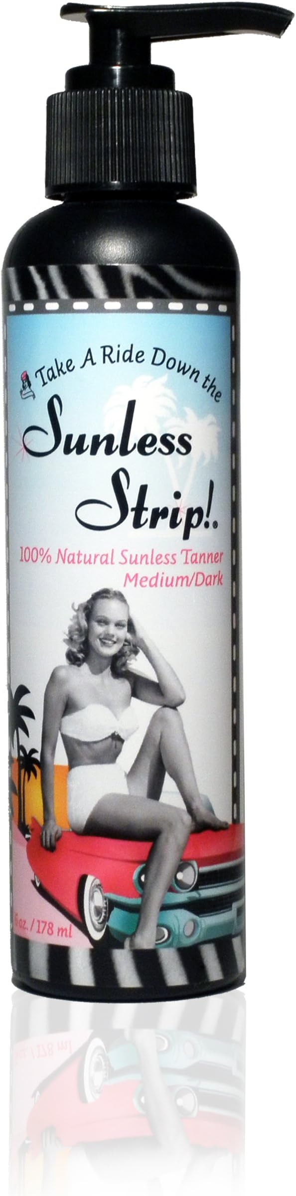 Sunless Strip Sunless Tanner, 6-Ounces Bottle
