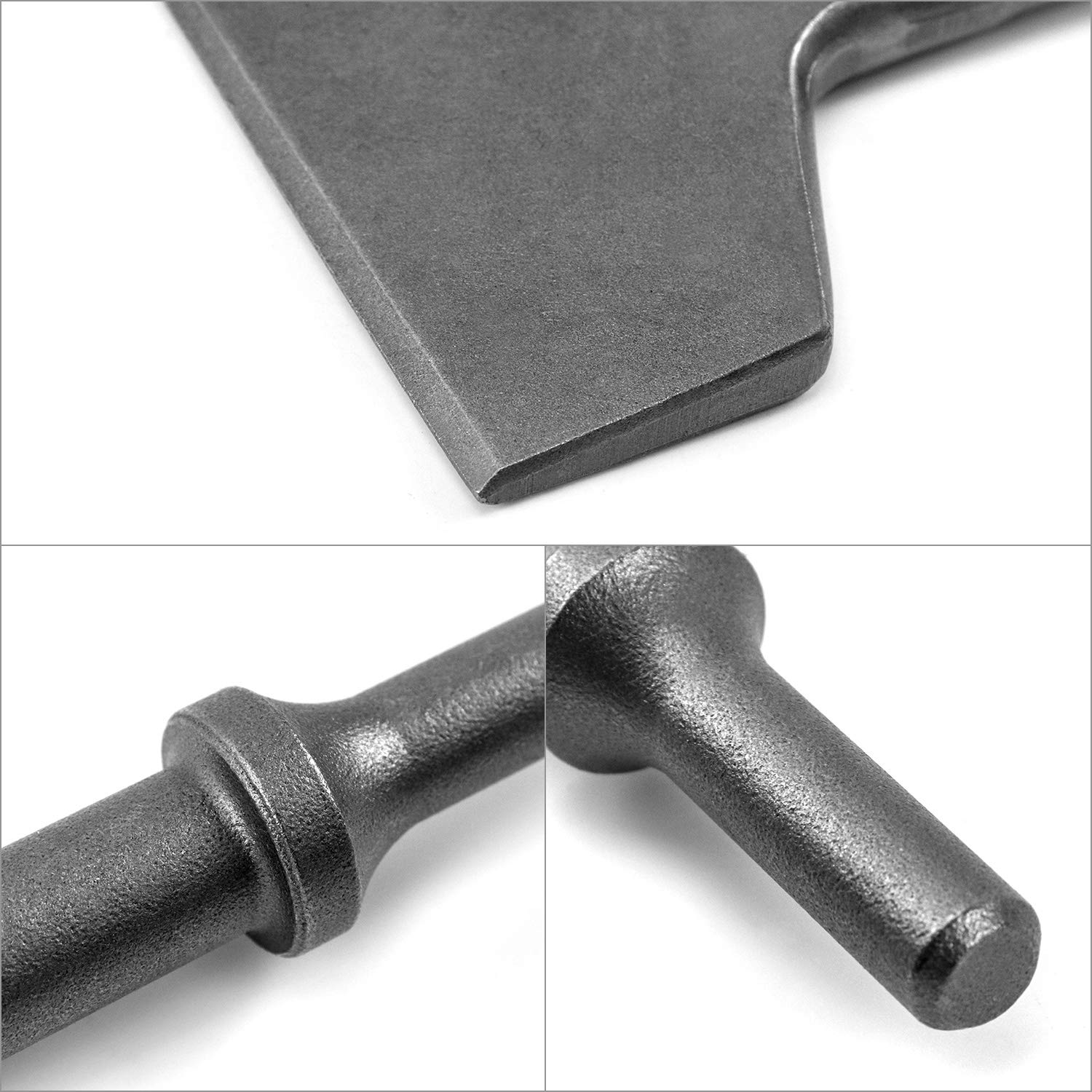 HOIGON 2 PCS 15.3 x 3 Inch 1 1/8 Inch Hex Shank Sc Chisel, Wide Floor Tile Thinset Chisel, Heavy Duty Sc Chisel Hex Chisel Bit for Jack Demolition Hammer, Removing Thinset HOIGON 2 PCS 15.3 x 3 Inch 1 1/8 Inch Hex Shank Sc Chisel, Wide Floor Tile Thinset Chisel, Heavy Duty Sc Chisel Hex Chisel Bit for Jack Demolition Hammer, Removing Thinset