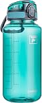 Fanhaw 32 Bouteille d'eau Tritan claire Oz avec limace, sans BPA, large bouche, preuve de fuite - pour le gymnastique, les voyages, la maison, l'école, le bureau (Clear&White)