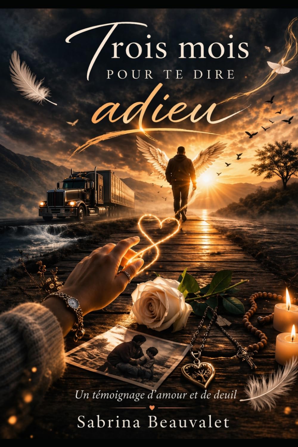 Trois mois pour te dire adieu: Un témoignage d'amour et de deuil