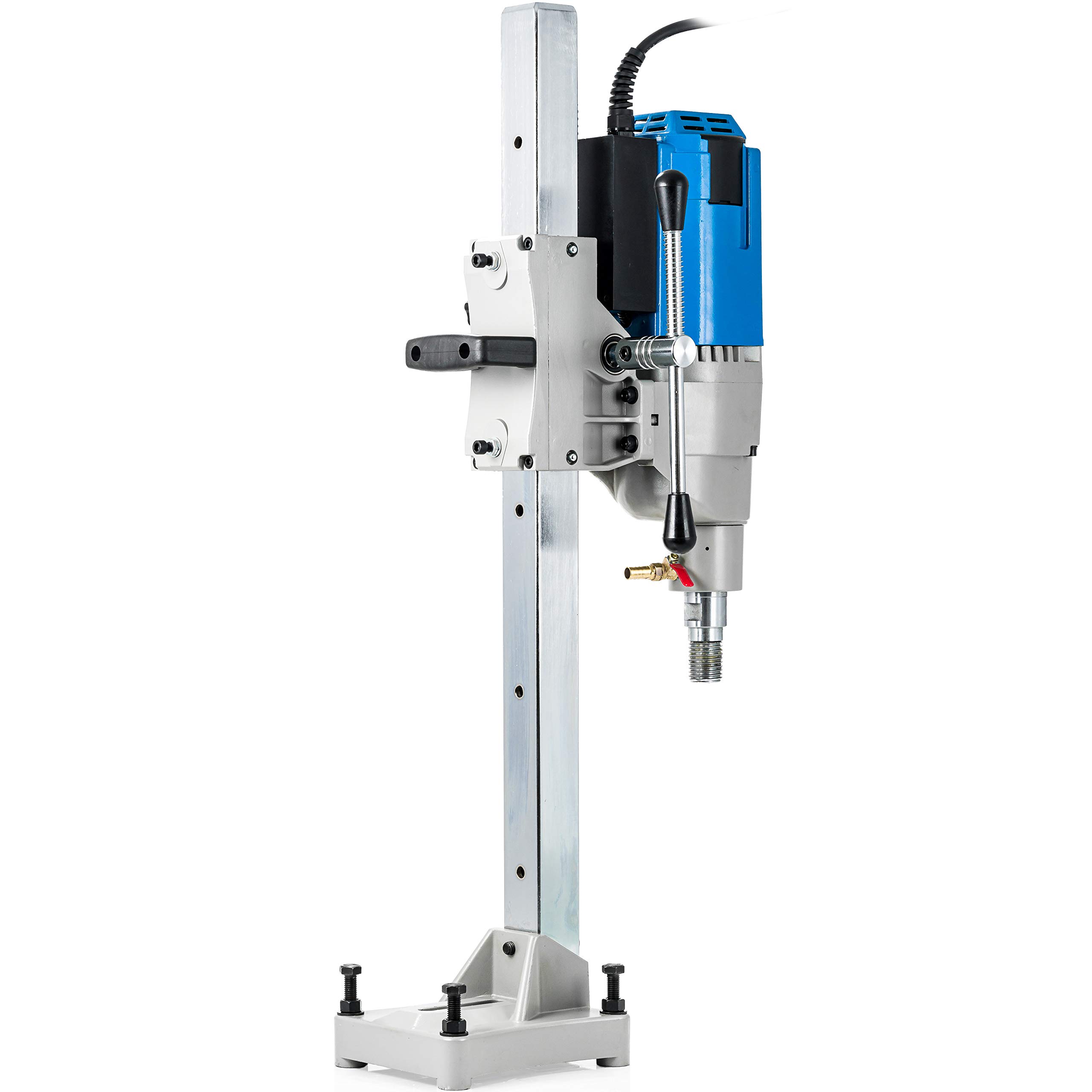 STAKO Professioneller Kernbohrmaschine mit kraftvollem 4250 Motor – mit Kernbohrständer – Bohrdurchmesser Max. Ø 255 mm – Diamant Kernbohrgeräte für beton 0-560 U/min – Kernbohreinheit mit PRCD-Schut